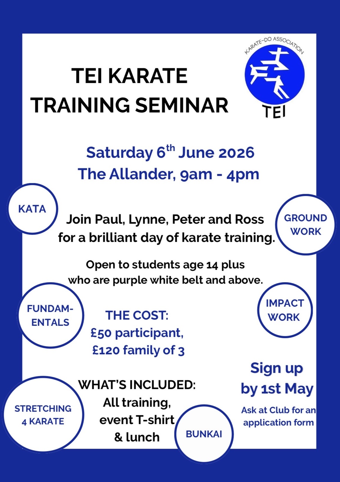 Tei Karate Training Day