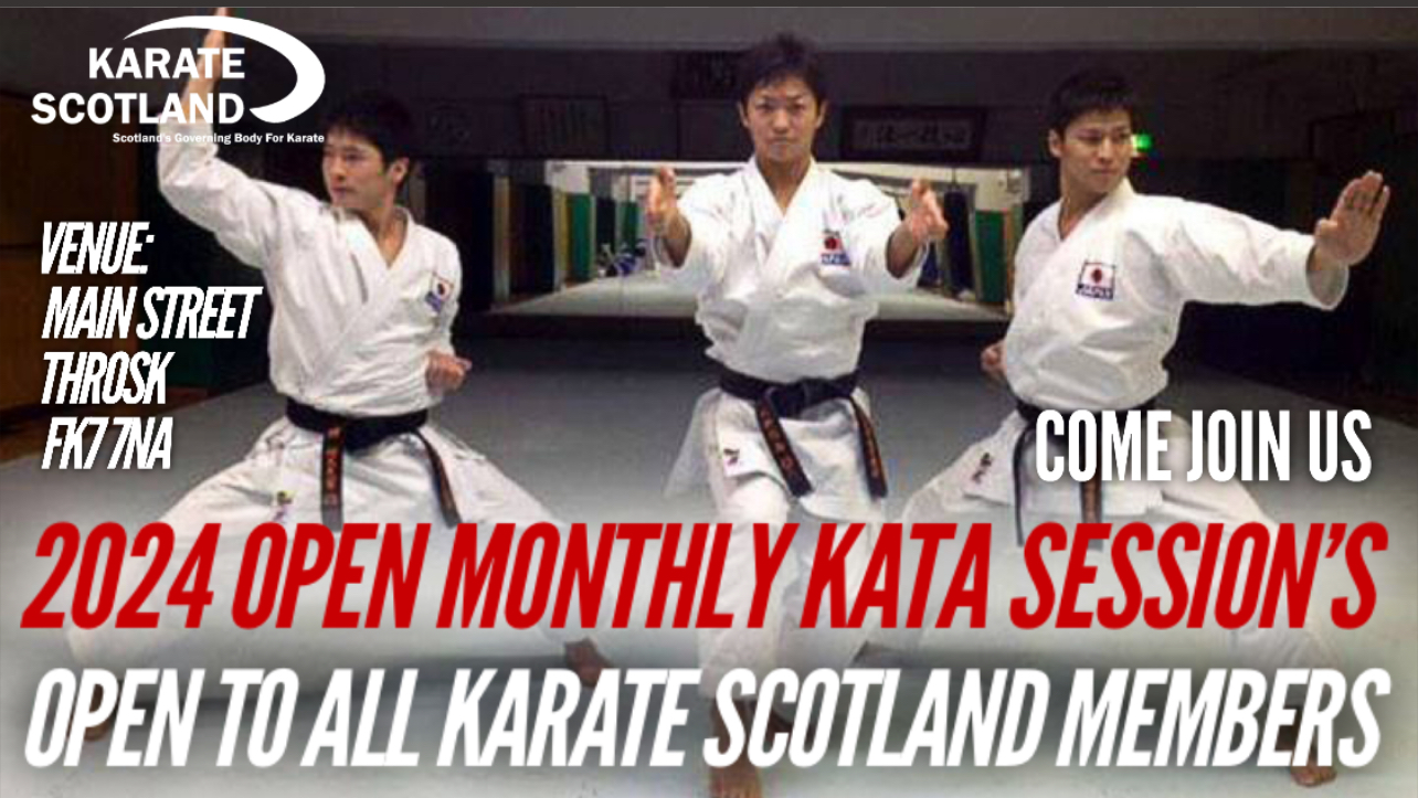 Karate Scotland Open Kata sessions